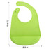 PandaEar 2 Pack Silicone Baby Bibs Super Thin Light Weight for Babies & Toddlers Feeding, Adjustable Silicone Bibs with Food Catcher Pocket, Waterproof, Soft, Unisex, Non Messy (Blue Green)