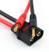 SoloGood 2pcs QS8 Charge Lead QS8 to 4mm Bullet Banana Connector Plug Charger Cable Lead 10AWG Silicone Wire Cable for FPV RC Power Supply