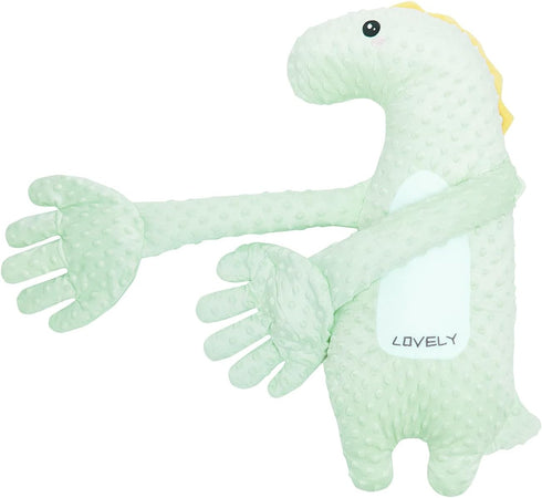 DAOLUAN Baby Soothers Toys, Cute Animal Plush Stuffed Doll Toy for Girls Boys, Portable Dinosaur Unicorn Figure