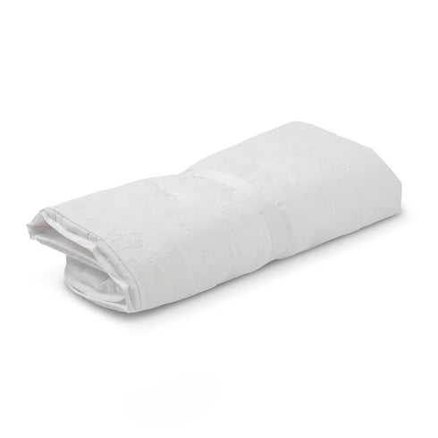 2-in-1 Serta Perfect Sleeper Deluxe Pillow Top Changing Pad & Portable Changing Mat, White
