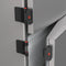 Double Button Adhesive Refrigerator Door Locks with Keys, Child Proof Freezer Door Lock and Safety Cabinet Locks