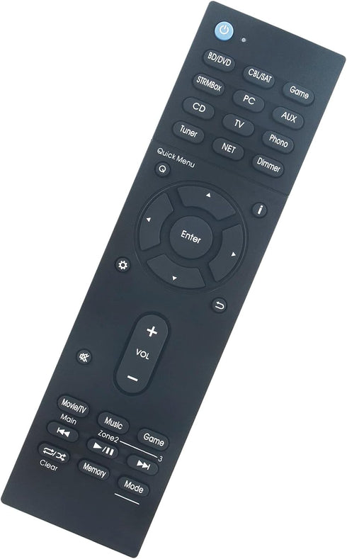 RC-913R Replacement Remote for Integra Audio Control DRX-R1.1, DRX-7.1, DRX-5.2, DRX-4.2 Models