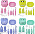 9Pcs/Set Dental Early Education Brushing Toys, Children Role Play Toy Crocodile Cartoon Tooth Brushing Model Preschool