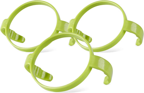 Compatible Baby Bottle Handle for Comotomo Bottles, 8 oz & 5 oz, 3 Count, Green