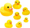 Yellow Rubber Ducks, 7pcs Large Bath Toys for Baby Shower Infants Kids Toddler Party Decoration