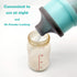 Baby Formula Dispenser Container, Portable Milk Powder Dispenser, Non-Spill Stackable Storage, BPA Free, 4 Compartments