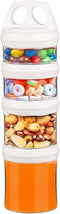 BeneLabel Stackable Food Storage Containers - BPA-Free Tritan, Leakproof & Dishwasher Safe, 31 oz (White)