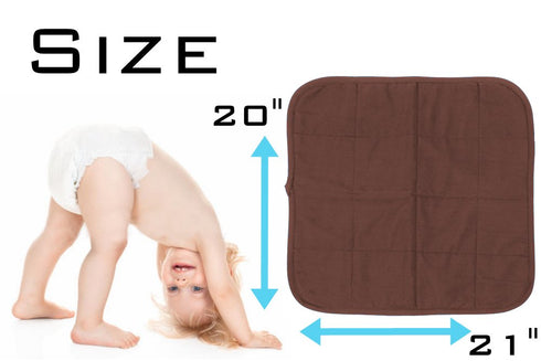 Pack) Comfort Finds Baby Changing Pad Absorbent Reusable Diaper Changing Mat - Portable Waterproof Toddler Changing