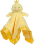 Apricot Lamb Stuffed Animals Duck Security Blanket, Infant Nursery Plush Baby Lovey 13 Inches