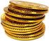 100Pcs Plastic Play Coins Gold Pirate Treasure Hunt Coins - Toys for Kids Party Theme Props & Decoration