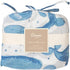 100% Set 2, 47" 47", Crane Baby Cotton Muslin Swaddle Blankets, Caspian Ocean, Baby Swaddle Blanket, of x Swaddles