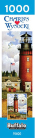 1000 Buffalo Games - Charles Wysocki - Daddy's Coming Home - Piece Jigsaw Puzzle for Adults - Challenging Puzzle