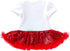 Reborn Baby Doll Clothes Outfit for 20-23 Inch Reborns, Matching Clothing Headband, Red Heart Tutu Dress