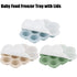 3-Pack 10 1oz/1.5-2 PandaEar Silicone Baby Food Freezer Trays with Lids - Small Portions per Tray (Approx. tbsp)
