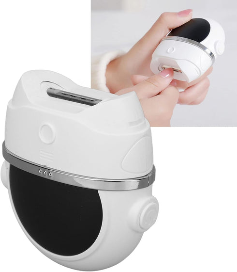 Glomora Trimmer Trimmer Electric Nail Clipper,Smart Automatic Safe Baby Nail with Nail File LED Light Electric Nail