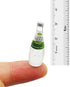 Dollhouse Kitchen Accessories Food, 1:12 Scale Miniature Beverage Bottles for Table Decoration (Five Drinks)