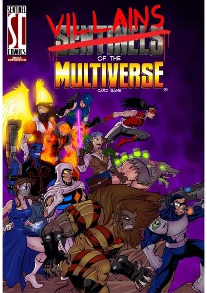 Greater Than Games: Sentinels of The Multiverse - Villains of The Multiverse Strategy Board Game