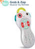 B. toys – Baby Musical TV Remote Control, Interactive Sensory Toy with Learning Numbers & Songs for Development