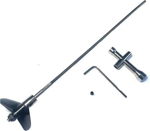 ZDingTech UDI005 UDIRC Arrow Flex Shaft,Flex Prop Steel Rope UDI005-09 Flex Shaft for