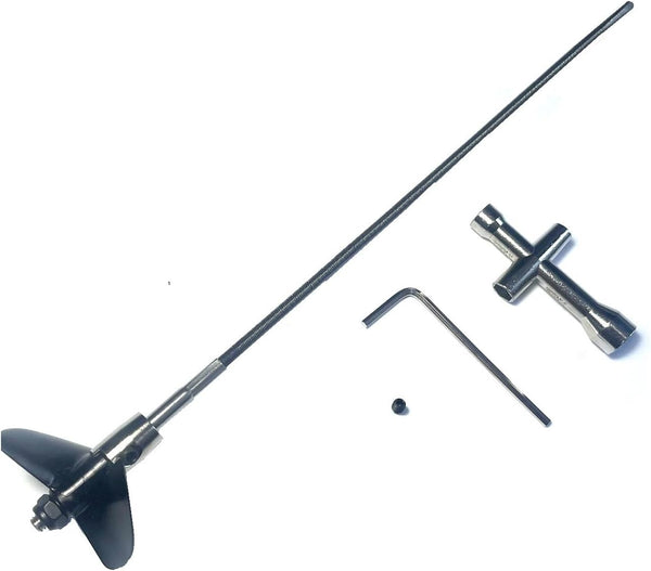 ZDingTech UDI005 UDIRC Arrow Flex Shaft,Flex Prop Steel Rope UDI005-09 Flex Shaft for