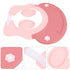 Vaguelly Baby Waterproof Ear Protection Hat Tpe Material Shampoo Cap Visor Toddler Bath Visor Hat Baby Hair Wash Shield