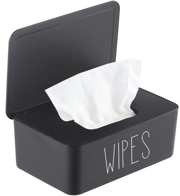 illikkuyax Sleek Baby Wipes Dispenser Easy to Access Bathroom Flushable Butt Wipes Container