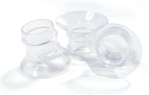ROYALEAD 17/19/21mm Breast Pump Funnel Inserts Plug-in Different Caliber Size Converter Small Nipple Horn Adapter