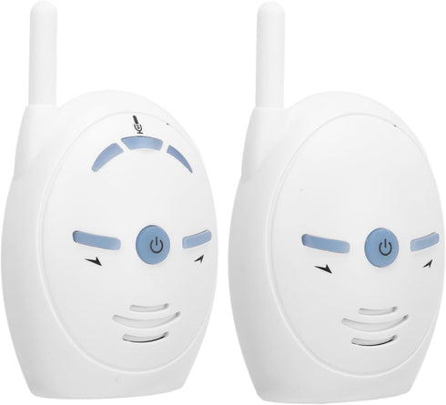 Diyeeni 1000 2 Audio Baby Monitor, Long Range up to ft, Visual Sound Level Indicator, High Sensitivity Microphone, Way