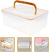 Set 2PCS SOLUSTRE Breastmilk Storage Container Freezer Organizer for Breastmilk Bags Leak-Resistant for Fridge