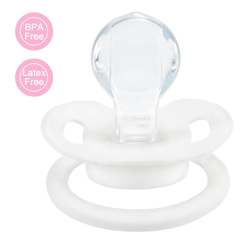 Set 3-Pack LittleForBig Bigshield Generation-II Adult Sized Printed Pacifier Baby Parade Pattern
