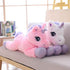 Giant Unicorn Stuffed Animal, Soft Large Plush Pillow Cushion (White, 43")