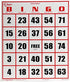 Regal Bingo - Easy Read Jumbo Bingo Cards, 50 Count, Perfect for Large Groups, Non-Repeating Set