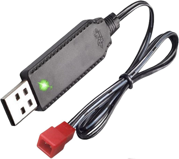 Chnfut 3.7V USB Charger Cable with JST Plug Compatible for RC Aircraft Helicopter/Sky