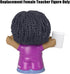 Replacement Part for Little People Playset - HBW66, African American Female Teacher for School Teacher and Student
