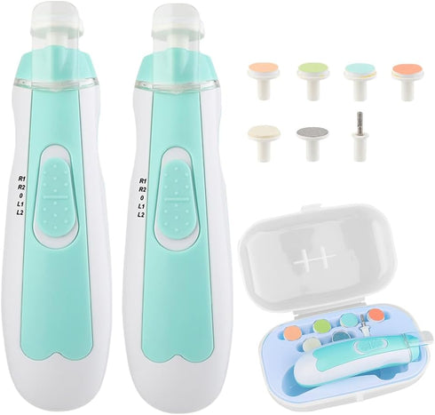 Baby Nail Trimmer Electric, Upgrade Baby Nail Clippers Safe Baby Nail File