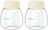 6oz Milk Storage Bottles, Compatible with Spectra Pumps, BPA-Free, Leak-Proof Design, Dual