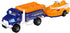 Matchbox Hitch & Haul Die-cast Vehicle Playset - Deep Sea Diver Shark Attack Rescue ~ 7 Piece Set ~ Rapids Rescue Truck with Detachable Raft Pulls Trailer with Jet Ski ~ Includes Shark and 2 Divers