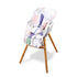 High Chair Pad, High Chair Cushion, Cute Pattern, Comfortable Seat Belt Design, Soft and Comfortable Seat Cushion