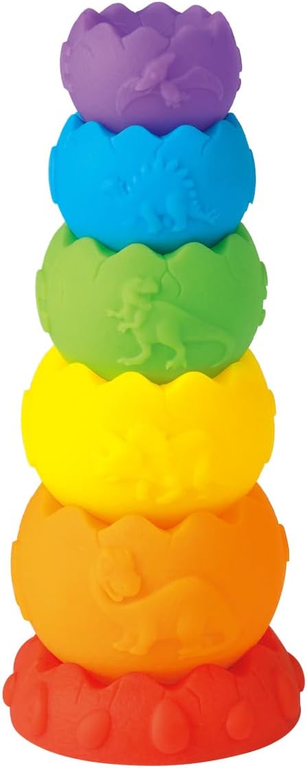 Baby Sensory Toy for Toddlers 1-3, Stacking & Building Blocks Montessori Toys for Gifts 1 2 3 Years Old