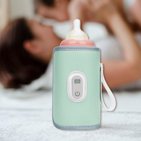 Luxylei Milk Bottle Insulation Cover USB Baby Feeding Bottle Warmer Portable Milk Bottle Travel Heater Bottle Warmer