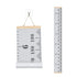 Baby Growth Chart, Height Chart Hanging Ruler Wall Decor for Kids, Toddler Measurement - 79" x 7.9"