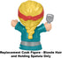Replacement Cook Figure for Fisher-Price Little People Serve It Up Food Truck Playset - GTT73, Blonde Hair