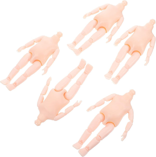 Moveable Jointed Doll 6pcs Body - Nude Naked Soldier Ken Male Dolls for Artist Drawing & DIY Doll Accessory
