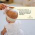 Everything Littles Set 3 Pack Wooden Baby Brush - | Massage Brush, Soft Goat Hair Cradle Cap Brush & Sturdy Wooden Comb