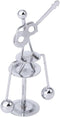 Veemoon Perpetual Motion Desktop Ornament, Small Physics Decor, Mini Iron Art for Home Office Decoration