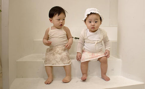HugLo Ayaya Air Skirt for Babies The Solution for Diaper Rash. Breathable, Absorbent & Waterproof Diaper-Free Skirt