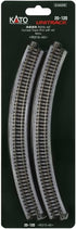Kato 315mm (12 3/8") 45-Degree (4-Piece) USA Model Train Products Unitrack, Radius Curve Track