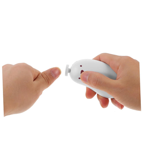 HAKIDZEL 1set Trimmer Electric Nail with Led Light and Grinding Safe Nail Care Tool for Easy Grooming and Manicure