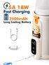 ENERGYMAMI Portable Bottle Warmer for Travel, Baby Bottle Warmer for Breastmilk & Formula, Milk Warmer on the Go