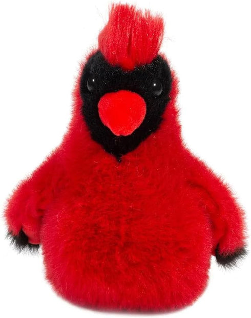 Douglas 6 Inch Carmine Cardinal Red Bird Plush Stuffed Animal